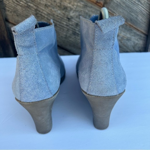 Dr. MARTENS Mandy Desert Boot Wedge in Ceramic Blue US 11 Lace Up Oxford - Picture 7 of 11